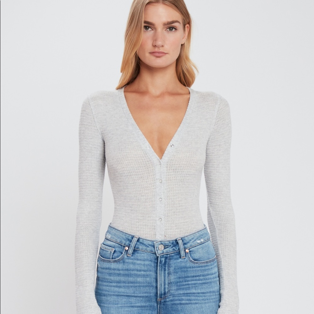 Cozy Thermal Henley Bodysuit